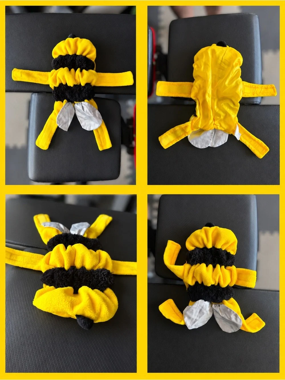 Target Dog / Cat 🐝 Bee Costume Small Yellow Black Wings Antenna Halloween Pet